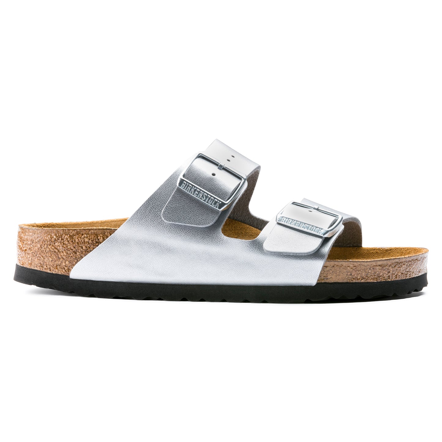 Arizona Silver Birko-Flor Sandal - Birkenstock