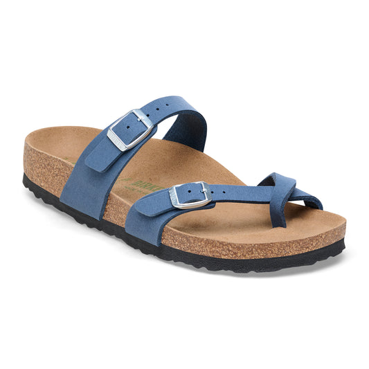 Mayari Soft Birki Synthetic Vegan Elemental Blue Sandal - Birkenstock