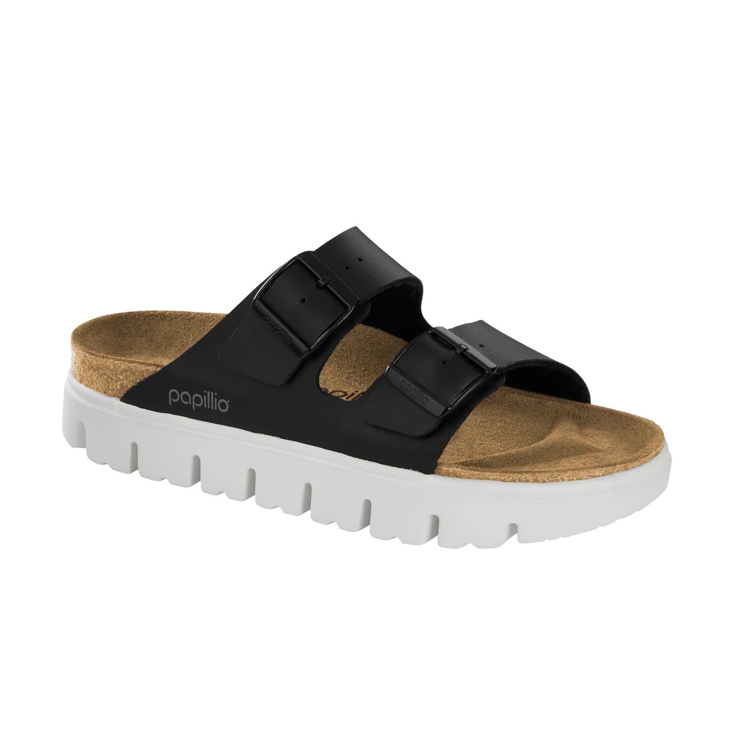 Arizona Chunky Black Birko-Flor Sandal - Birkenstock