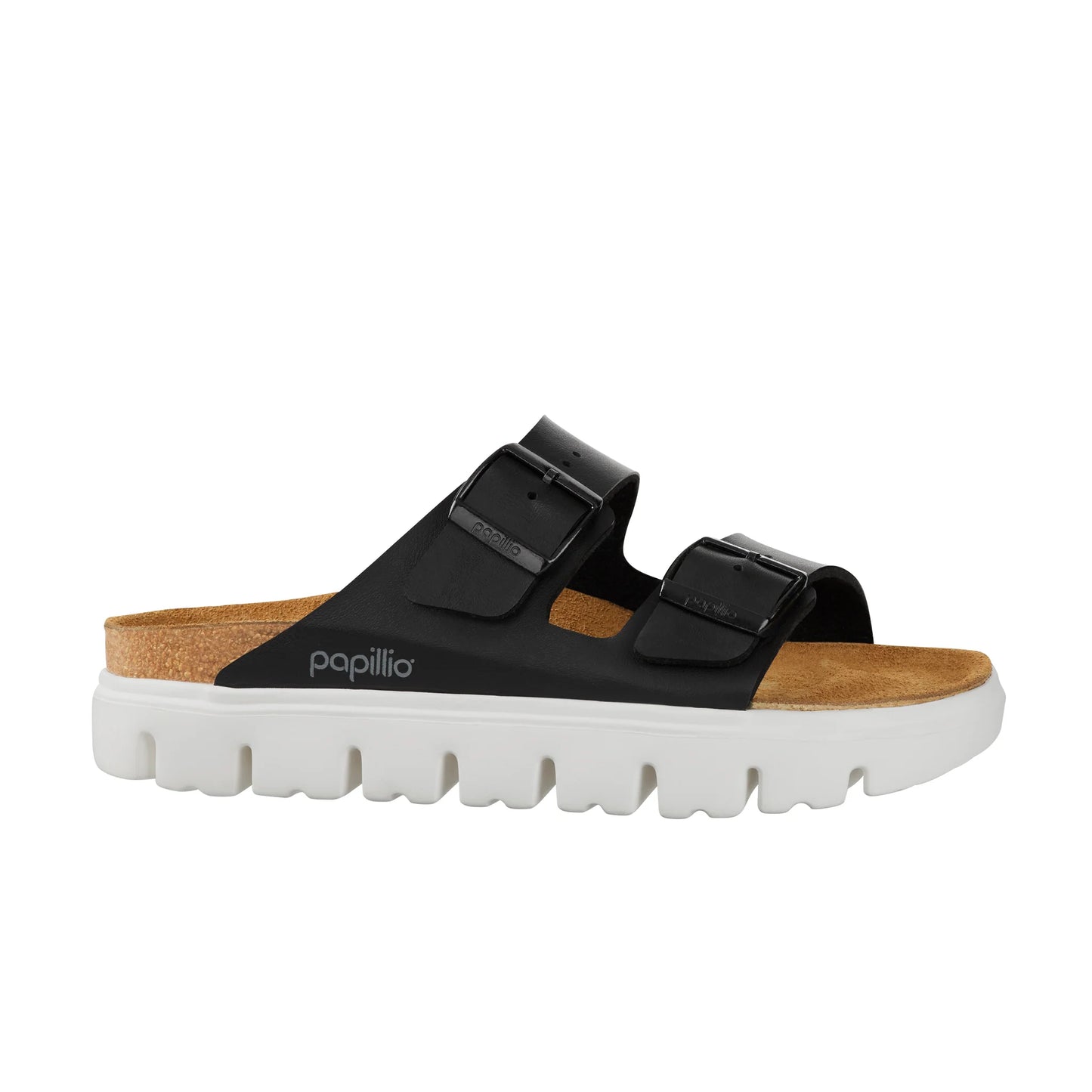 Arizona Chunky Black Birko-Flor Sandal - Birkenstock