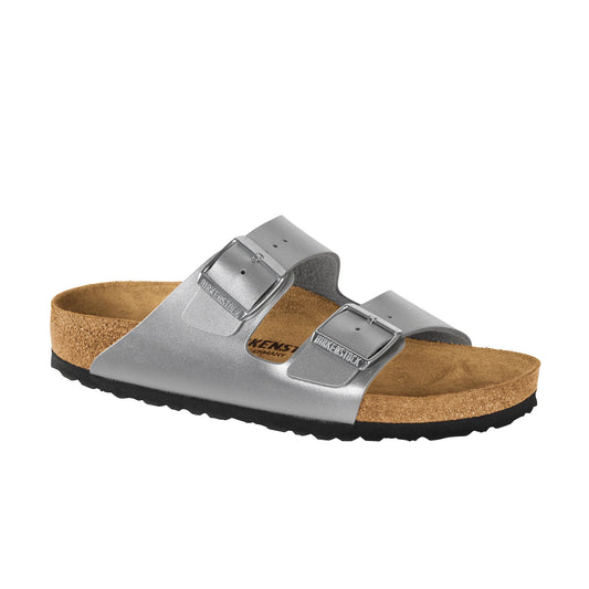 Arizona Silver Birko-Flor Sandals