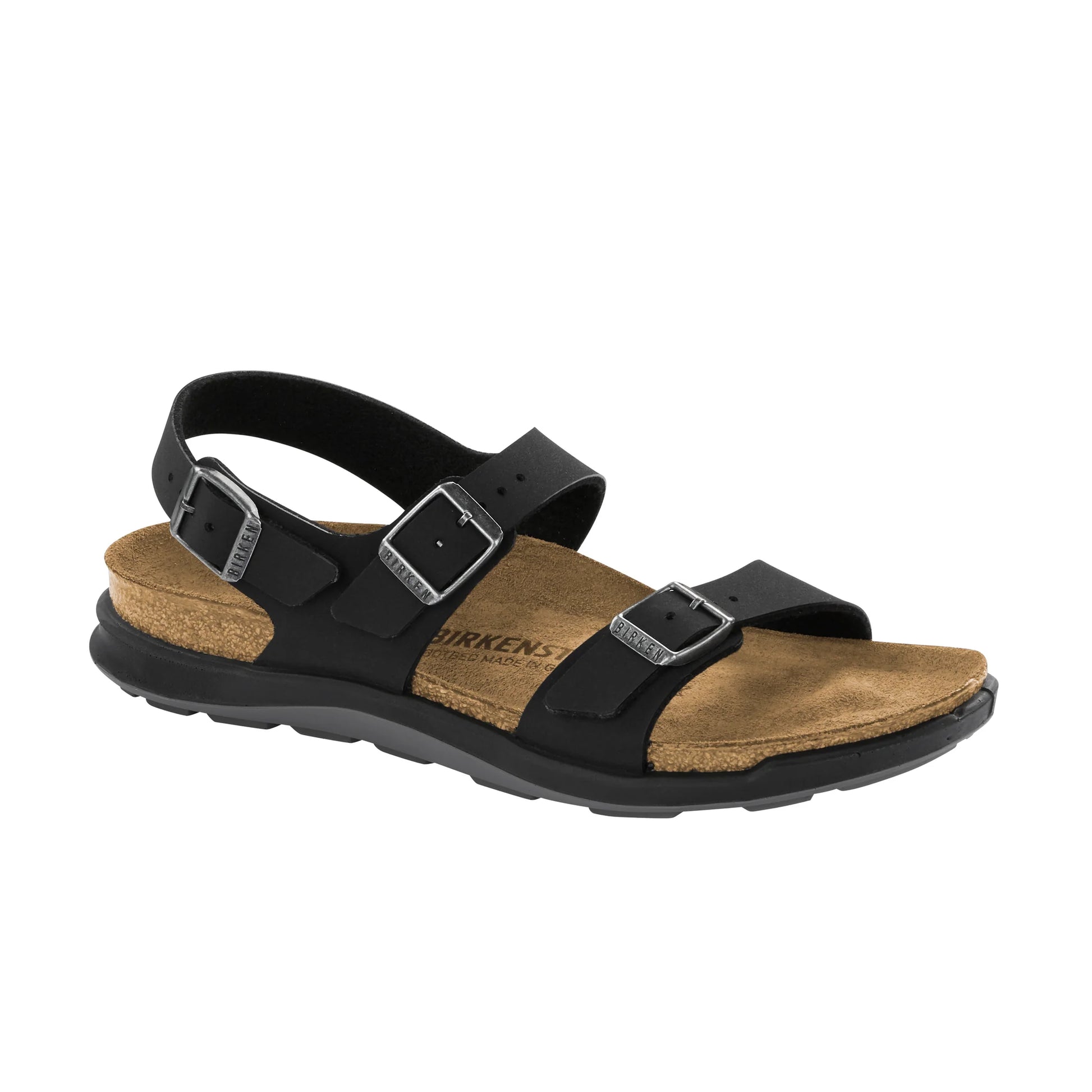 Sonora Cross Town Black BirkiBuc Sandal