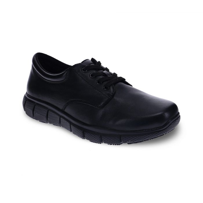 Joseph Lace up Black Leather shoe - Scholl