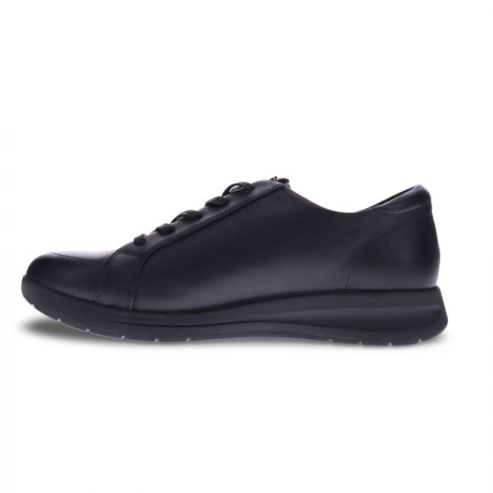 Athens Black Leather Shoe - Revere