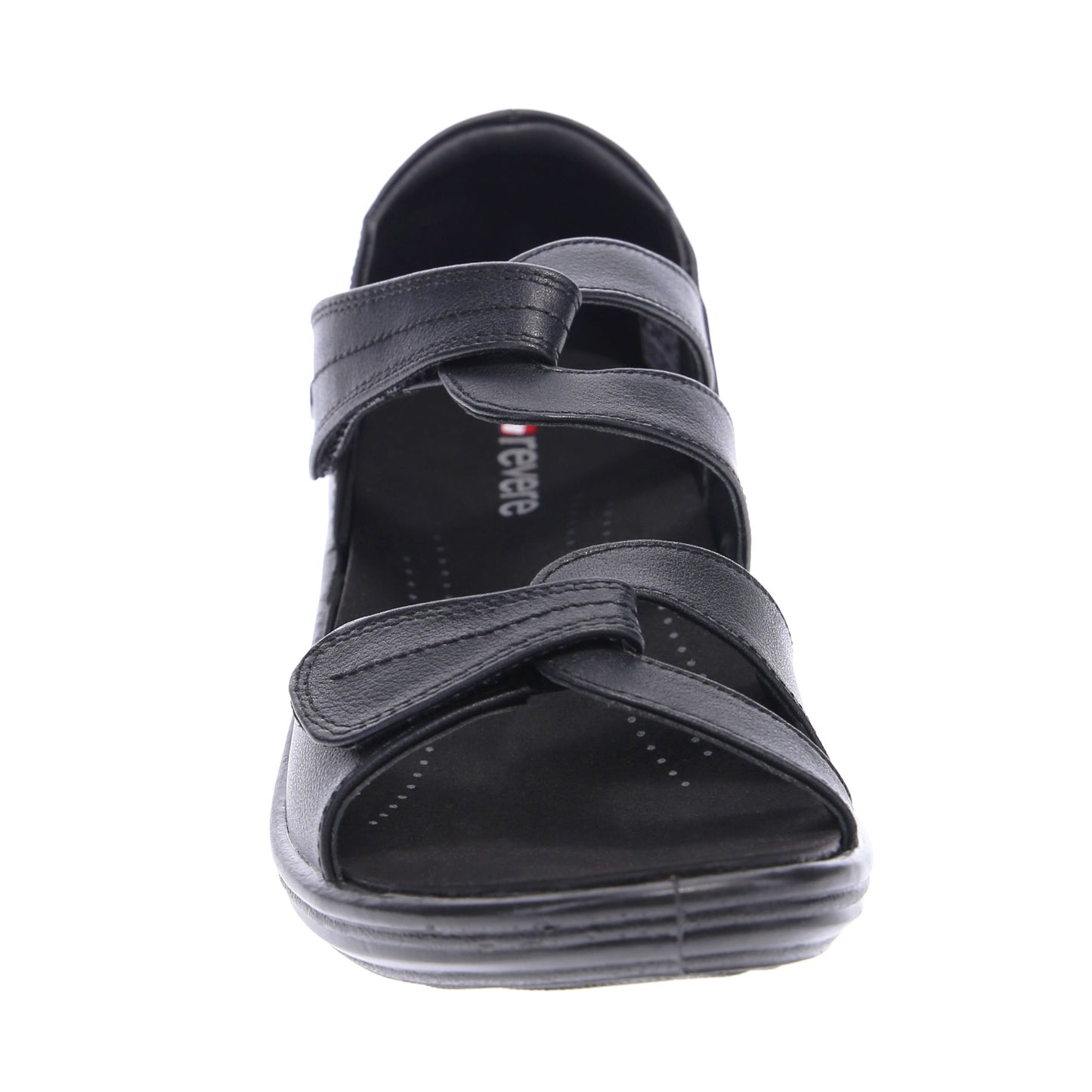 Geneva Black Sandal - Revere