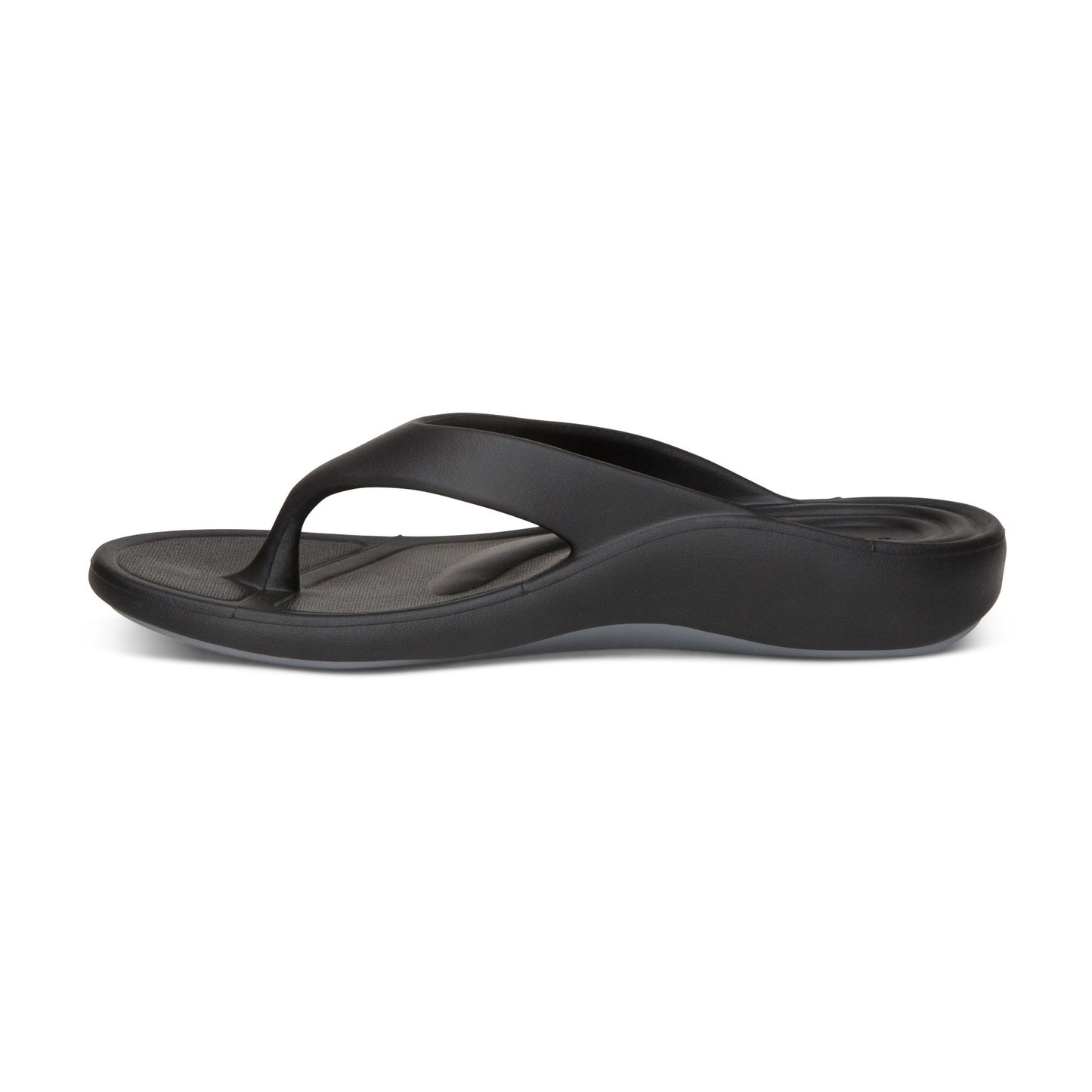 Aetrex Maui Men's Sandal Black Side (Inner)