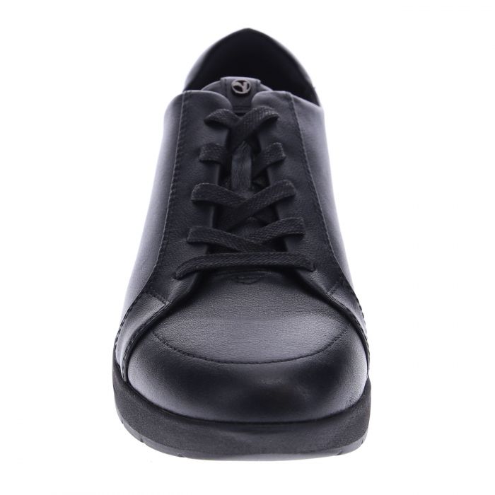 Athens Black Leather Shoe - Revere