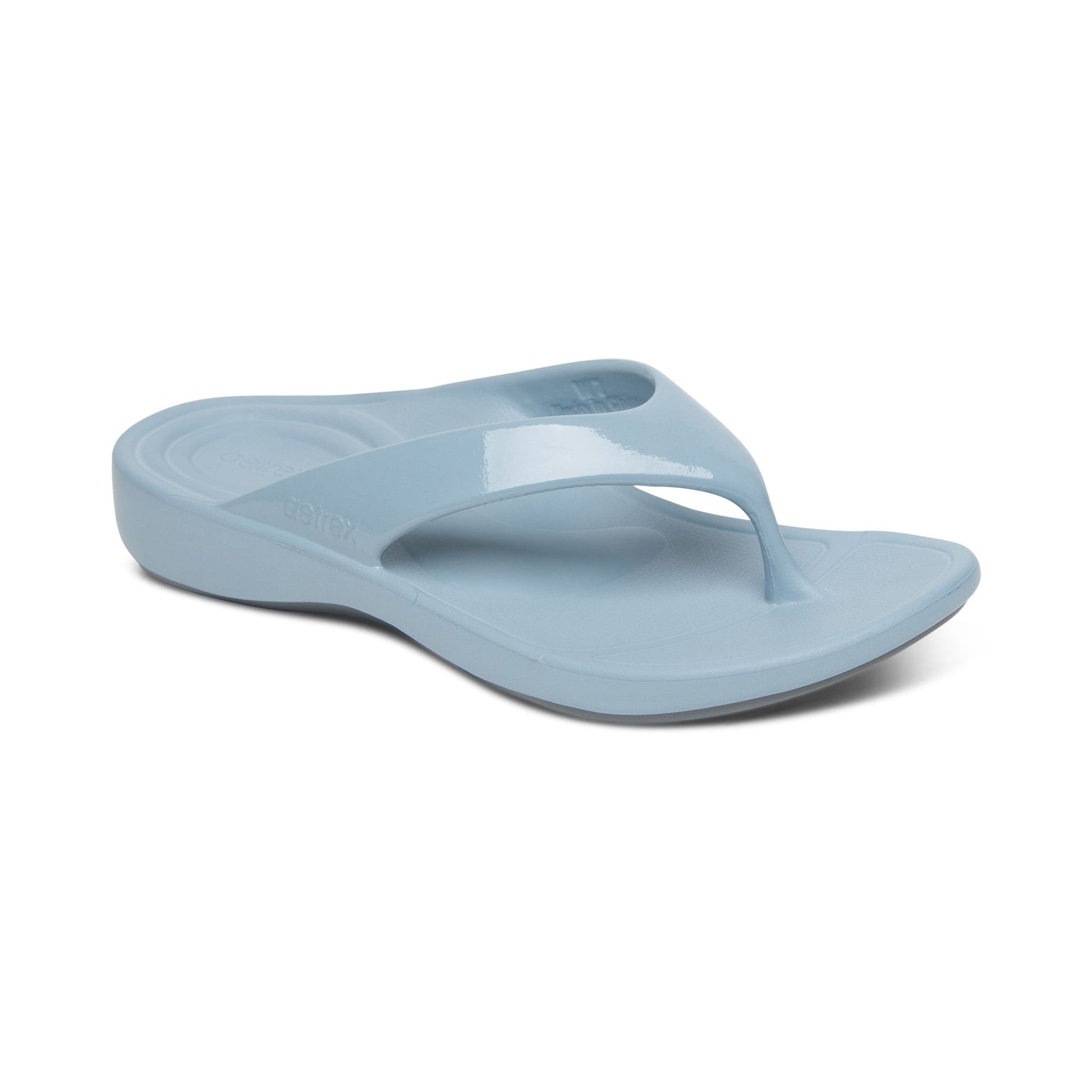 Aetrex Maui Women's Sandal Blue Angled