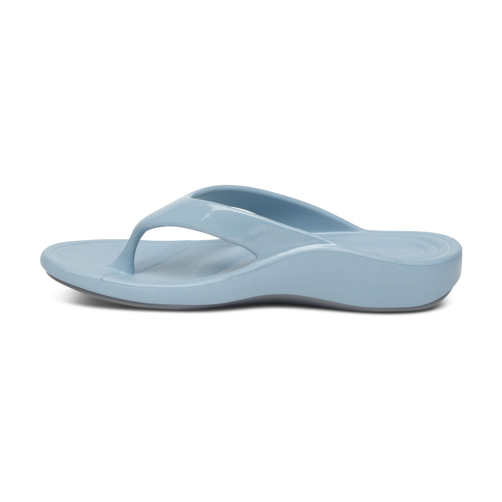 Aetrex Maui Women's Sandal Blue Side (Inner))