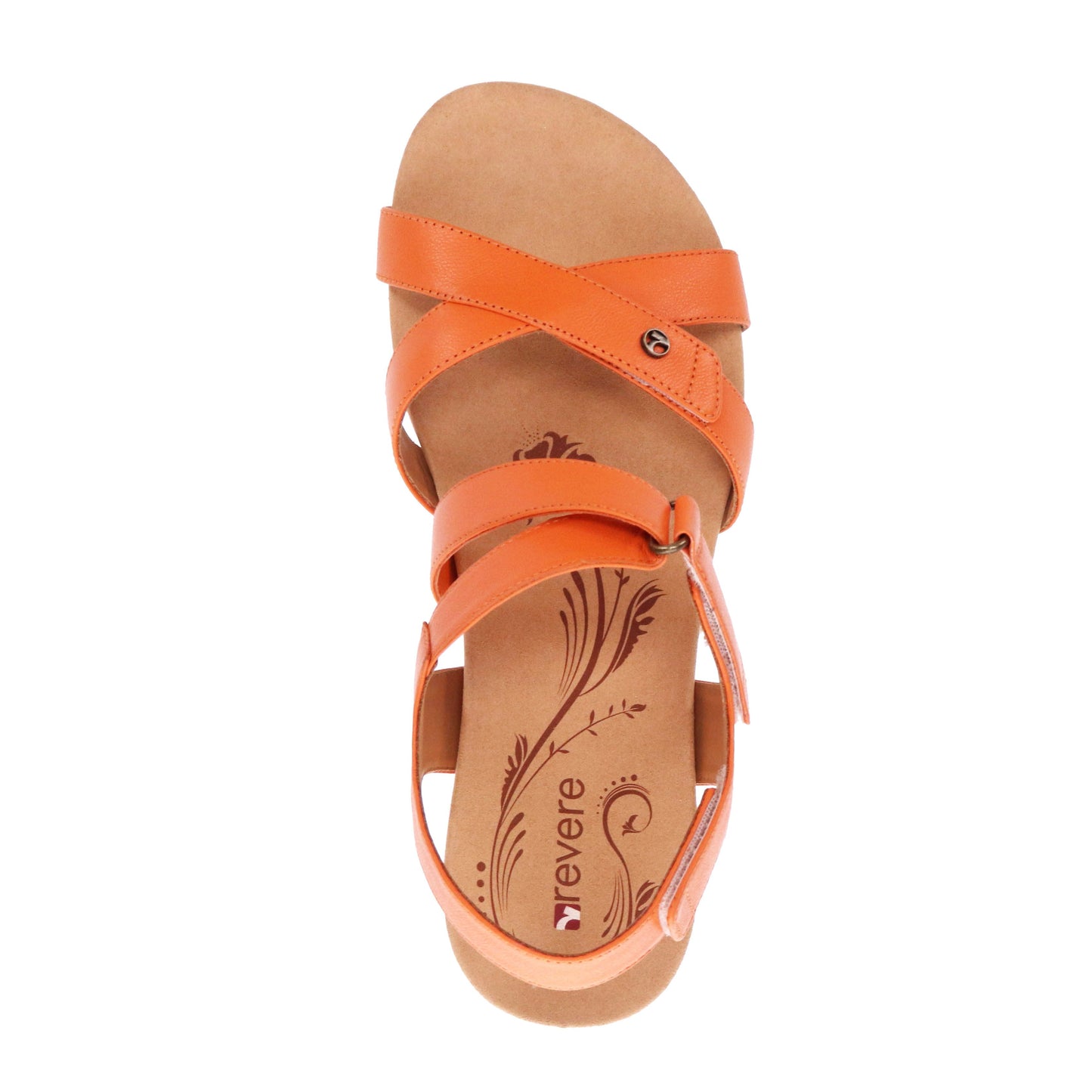 Casablanca Wedge Sandal Rustic Orange Sandal - Revere