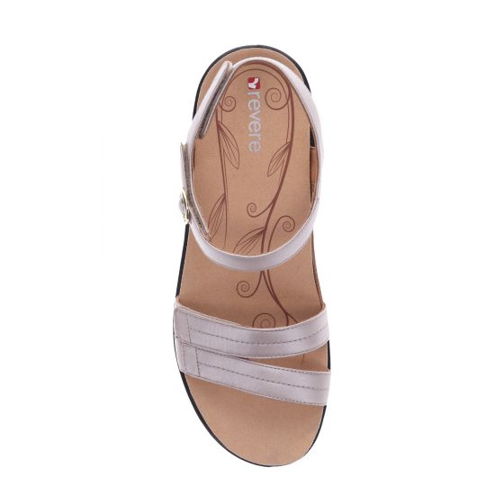 Barbados Champagne Sandal - Revere