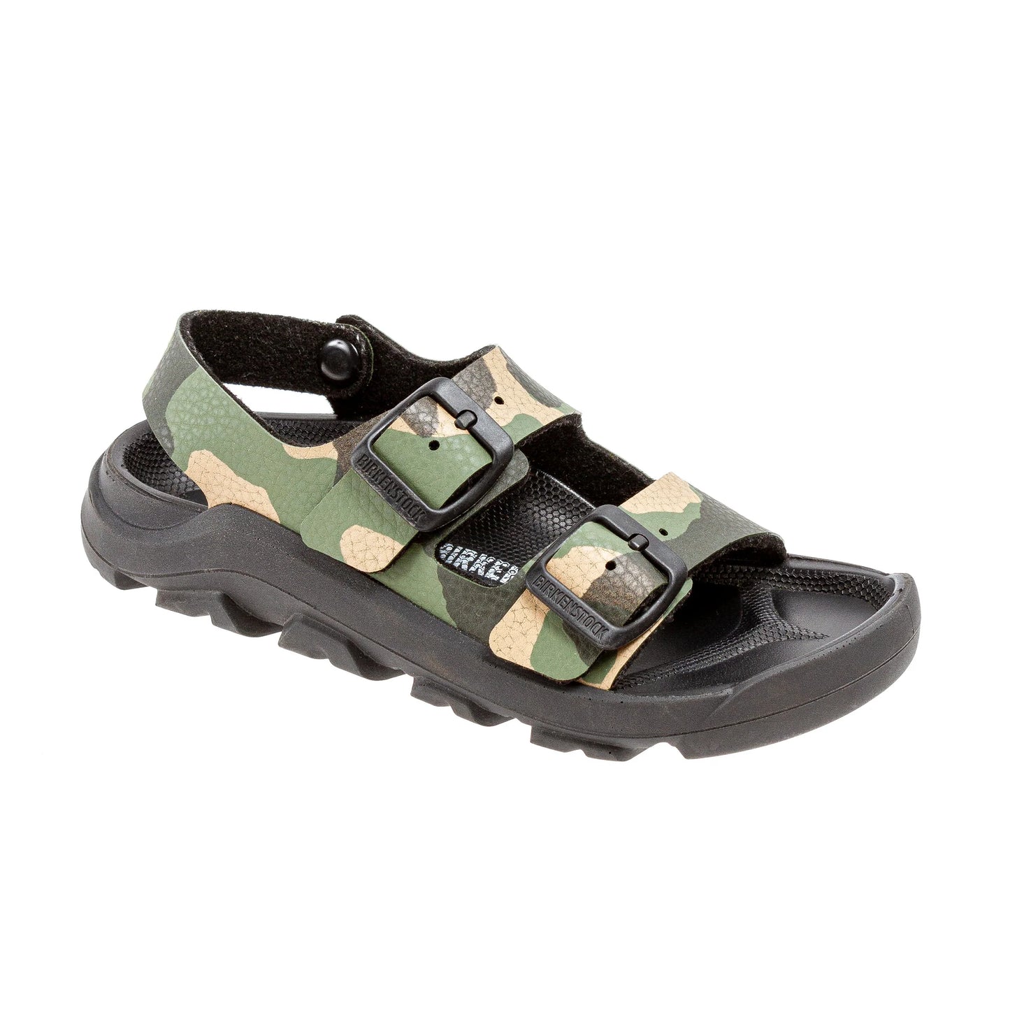 Mogami Kids Desert Soil Camo Khaki Birko-Flor/Polyurethane Sandal - Birkenstock