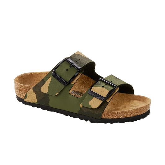 Arizona Kids Desert Soil Camo Khaki Birko-Flor Sandal - Birkenstock