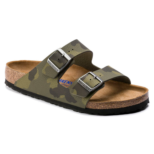 Arizona Desert Soil SFB Camo Green Birko-Flor Sandal - Birkenstock