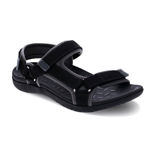 Discovery Sandal Black/Charcoal - Vitasole