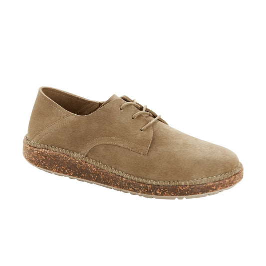 Gary Ginger Suede Leather Lace Up Shoe