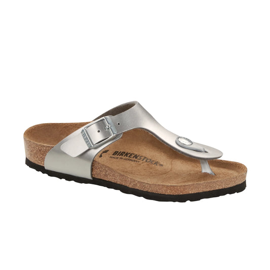 Gizeh Silver Birko-Flor Sandal - Birkenstock