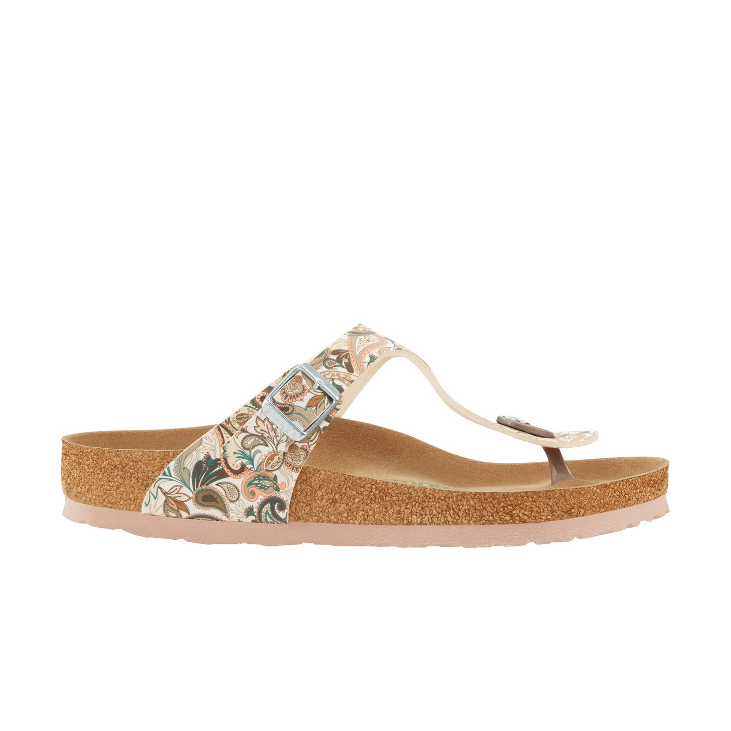 Gizeh Vegan Paisley Light Rose Birko-Flor Sandal - Birkenstock