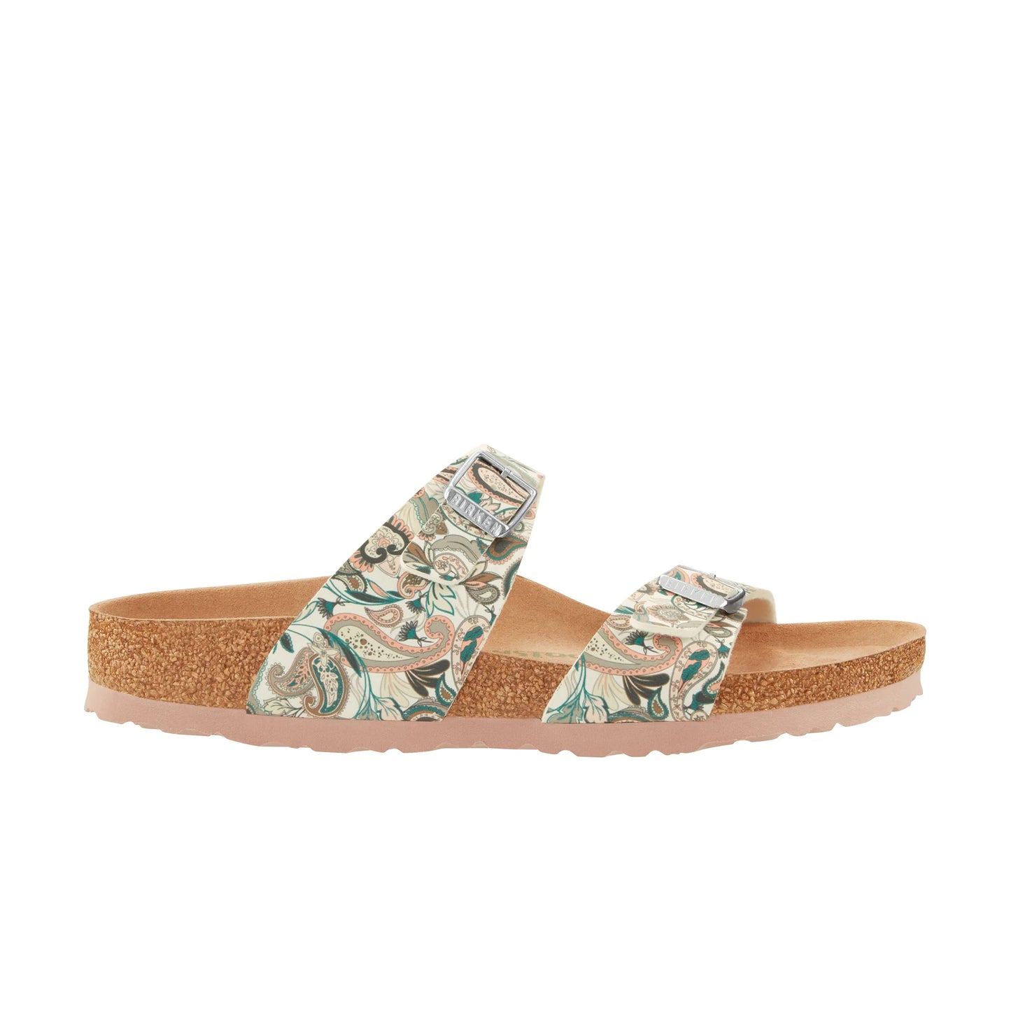 Sydney Vegan Paisley Light Rose Birko-Flor Sandal - Birkenstock