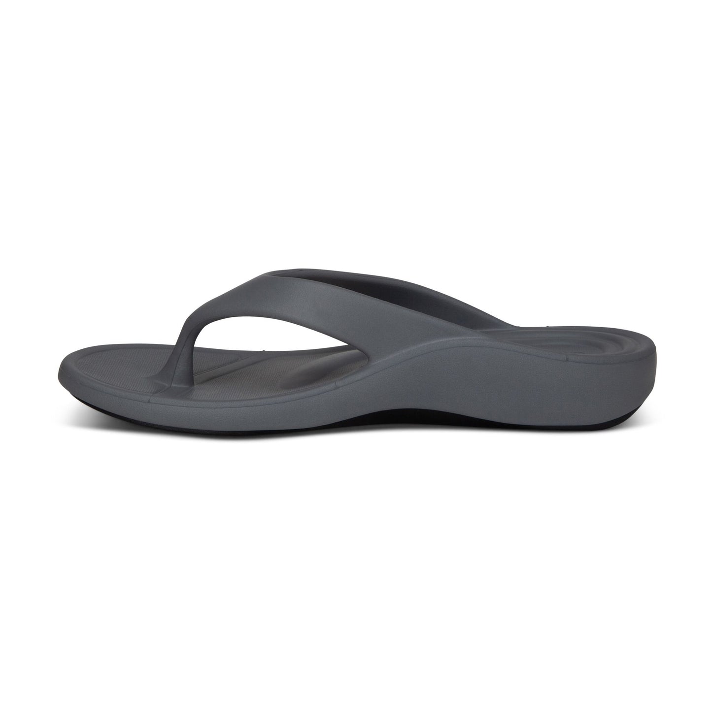 Aetrex Maui Women's Sandal Grey Side (Inner)