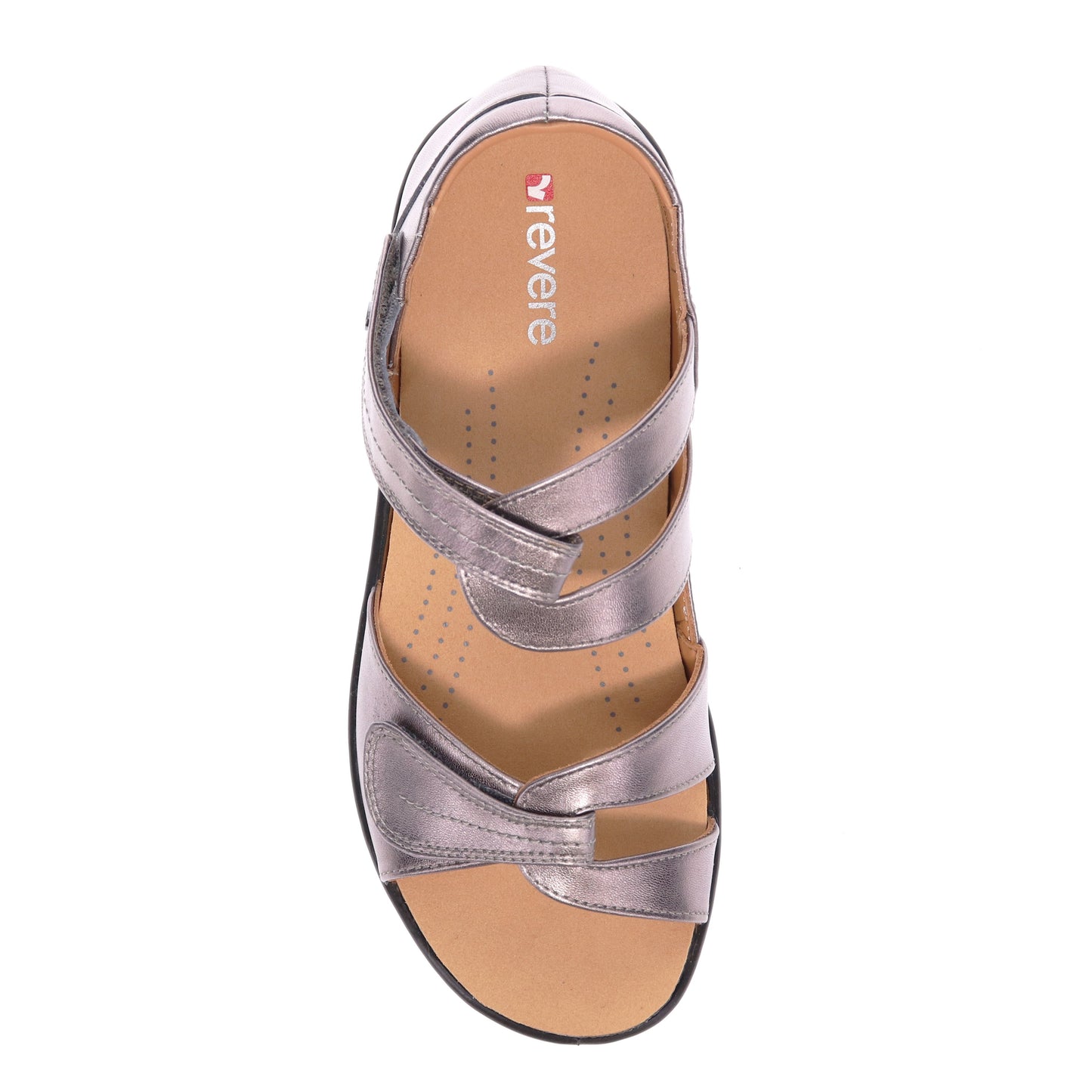 Geneva Gunmetal Sandal - Revere