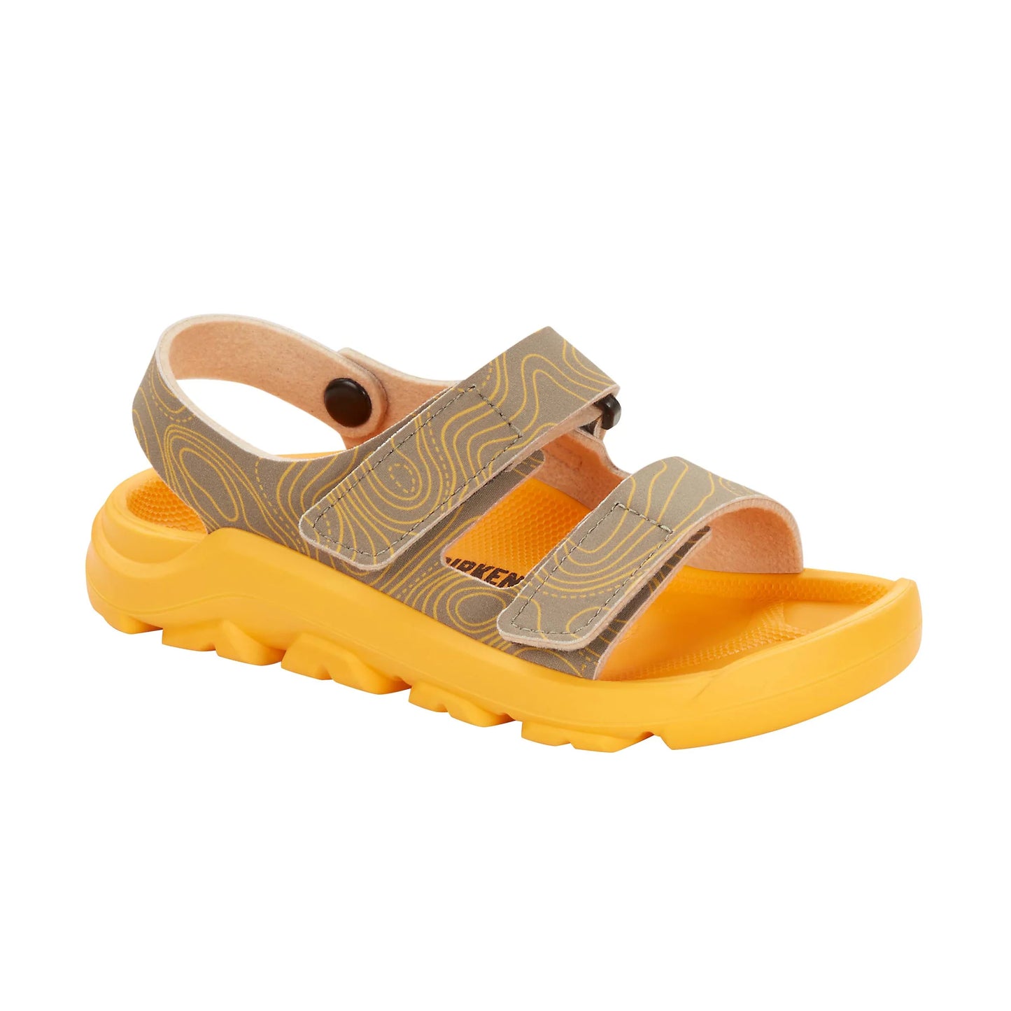 Mogami Kids Faded Khaki Tecflor Birko-Flor/Polyurethane Sandal - Birkenstock