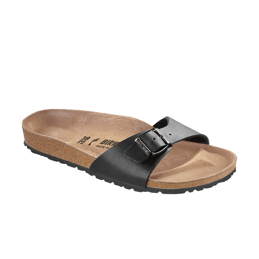 Madrid Black Birko-Flor Sandal - Birkenstock