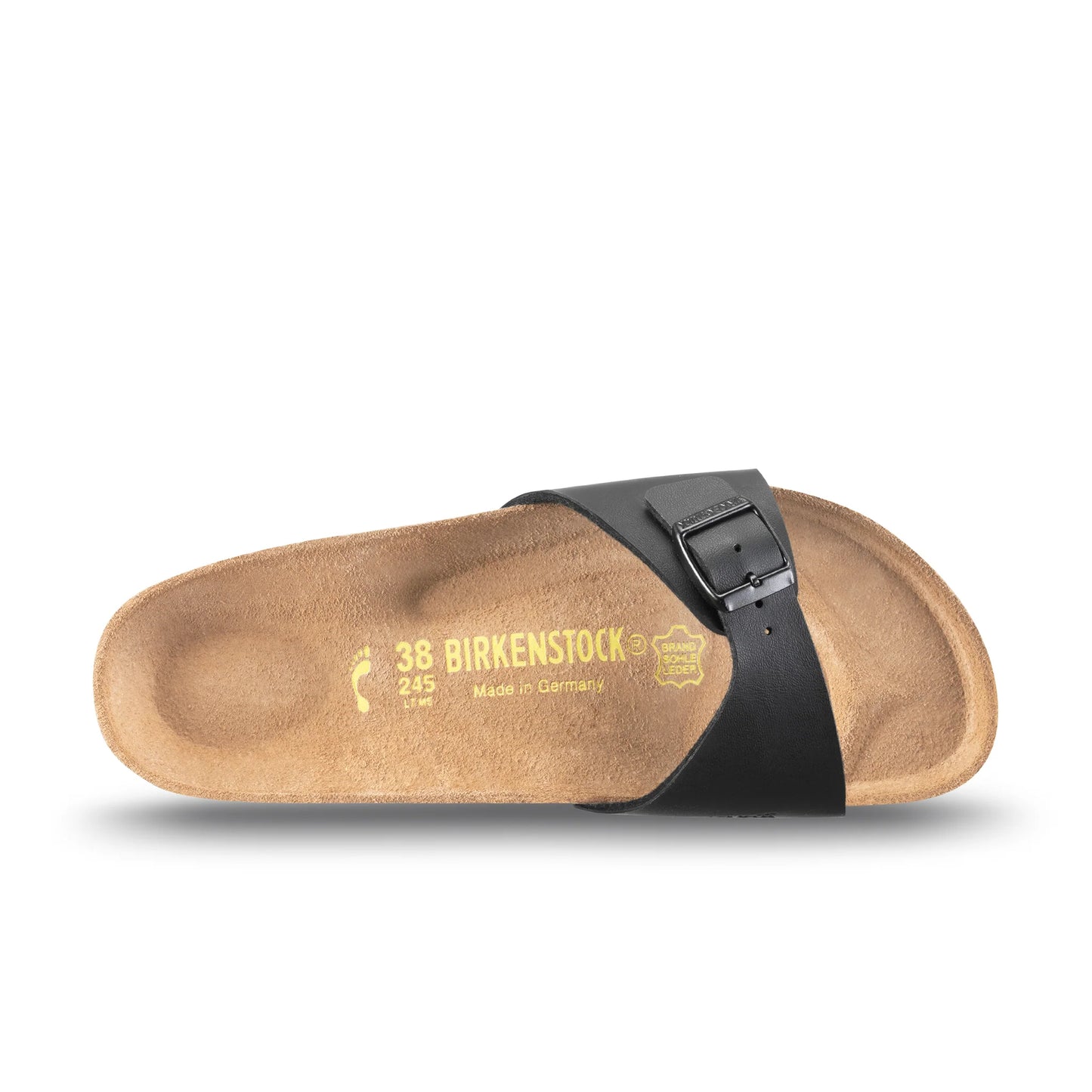 Madrid Black Birko-Flor Sandal - Birkenstock