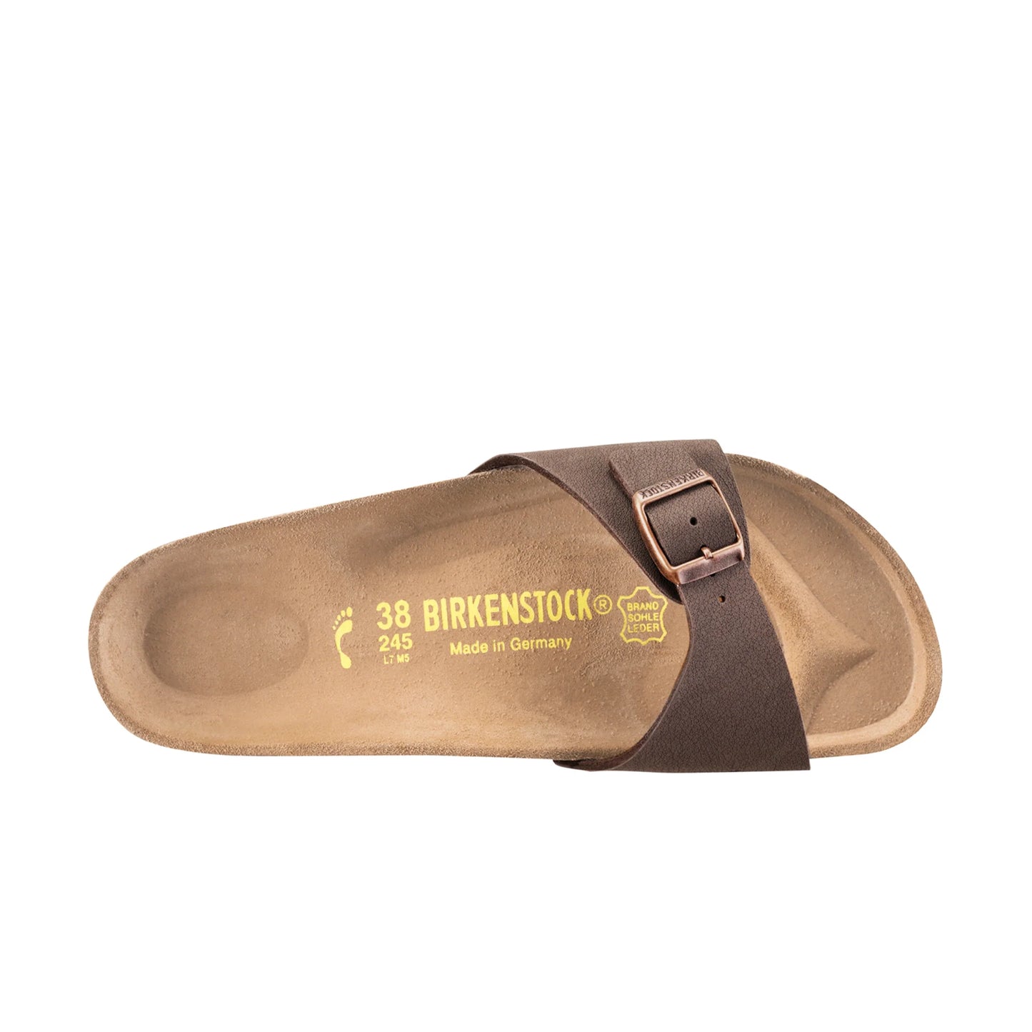 Madrid Mocca BirkiBuc Sandal - Birkenstock