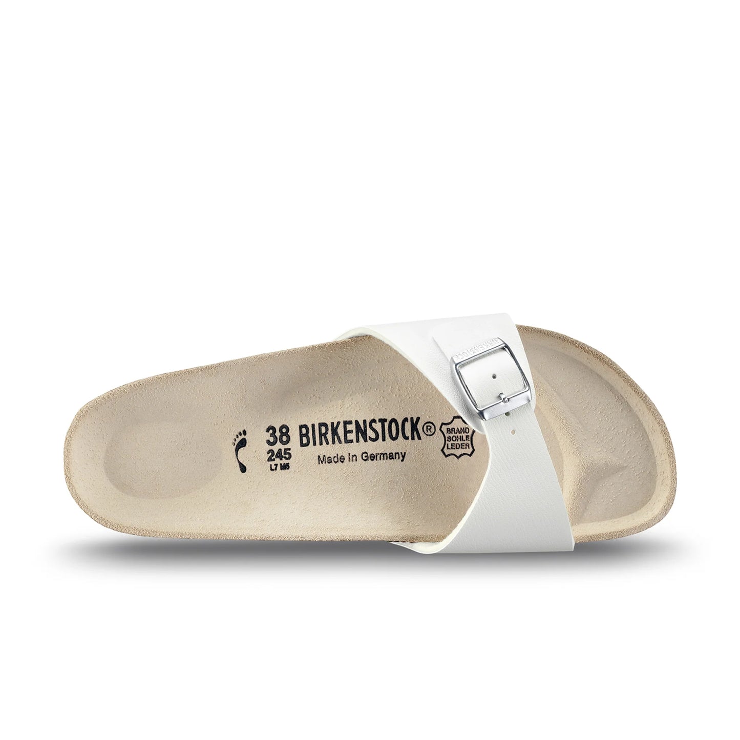 Madrid White Birko-Flor Sandal - Birkenstock