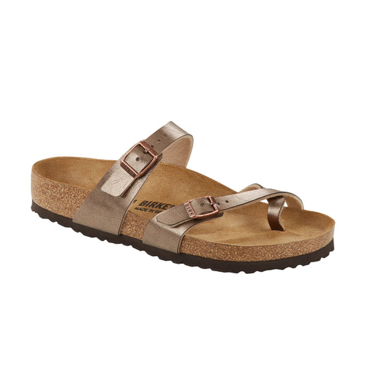 Mayari Graceful Taupe Birko-Flor Sandal - Birkenstock