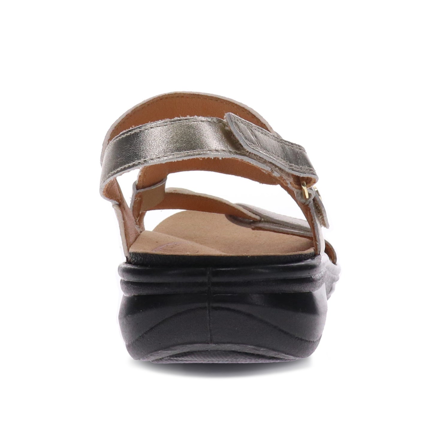 Miami Mixed Metallic Sandal - Revere