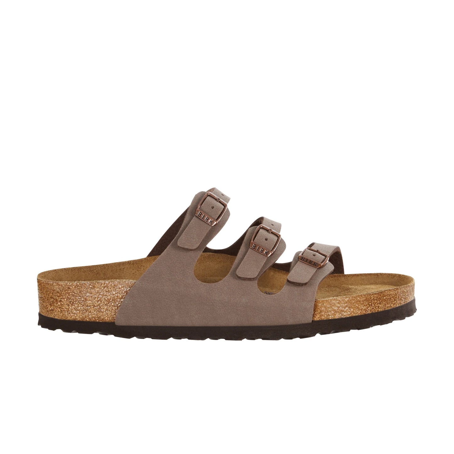 Florida SFB Mocca BirkiBuc Sandal - Birkenstock