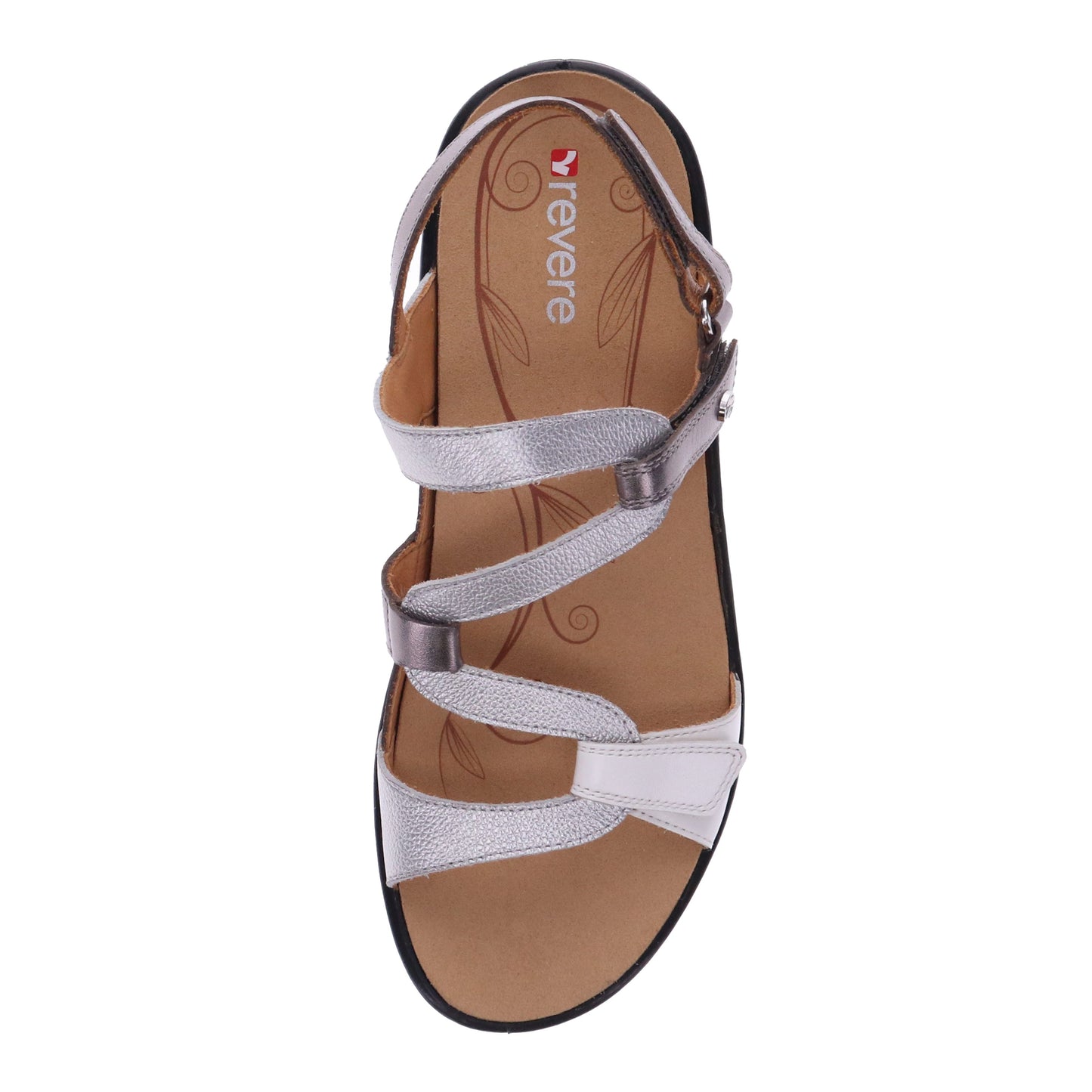 Miami Silver Fusion Sandal - Revere