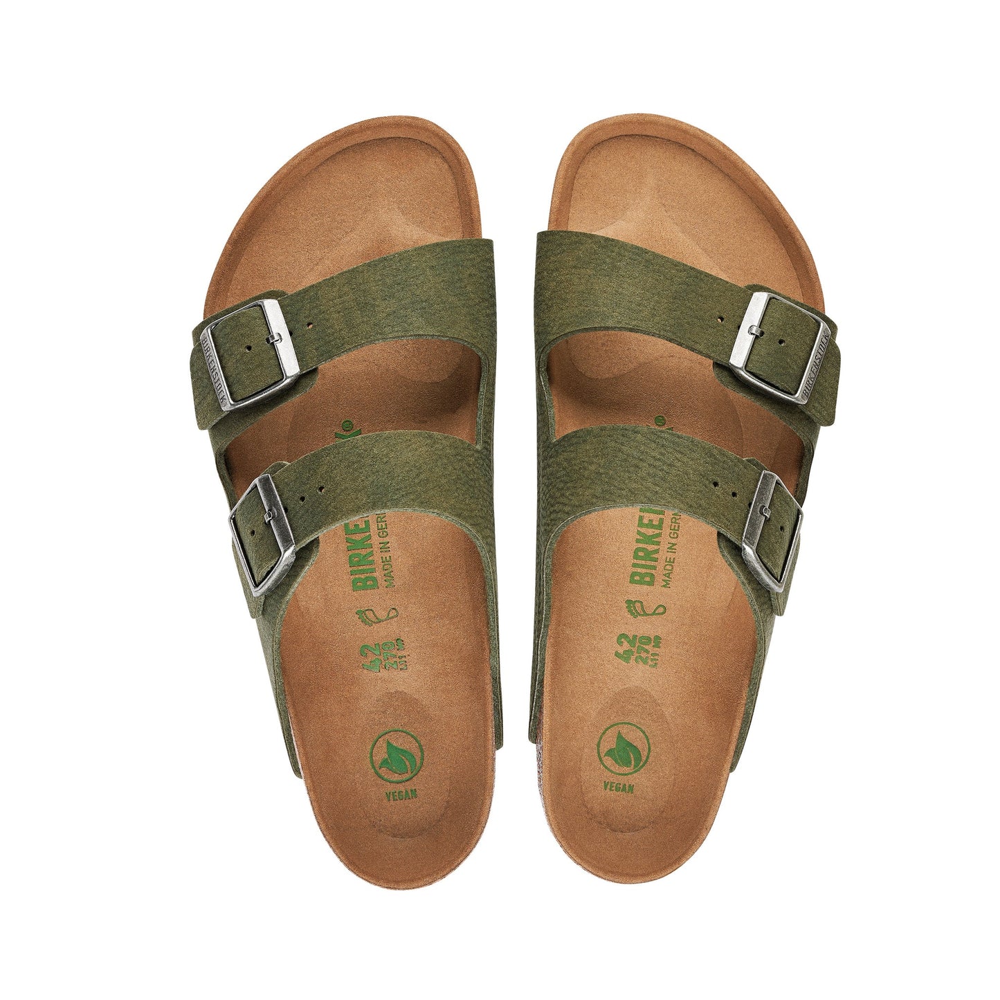 Arizona Vegan Desert Dust Thyme BirkiBuc Sandal - Birkenstock